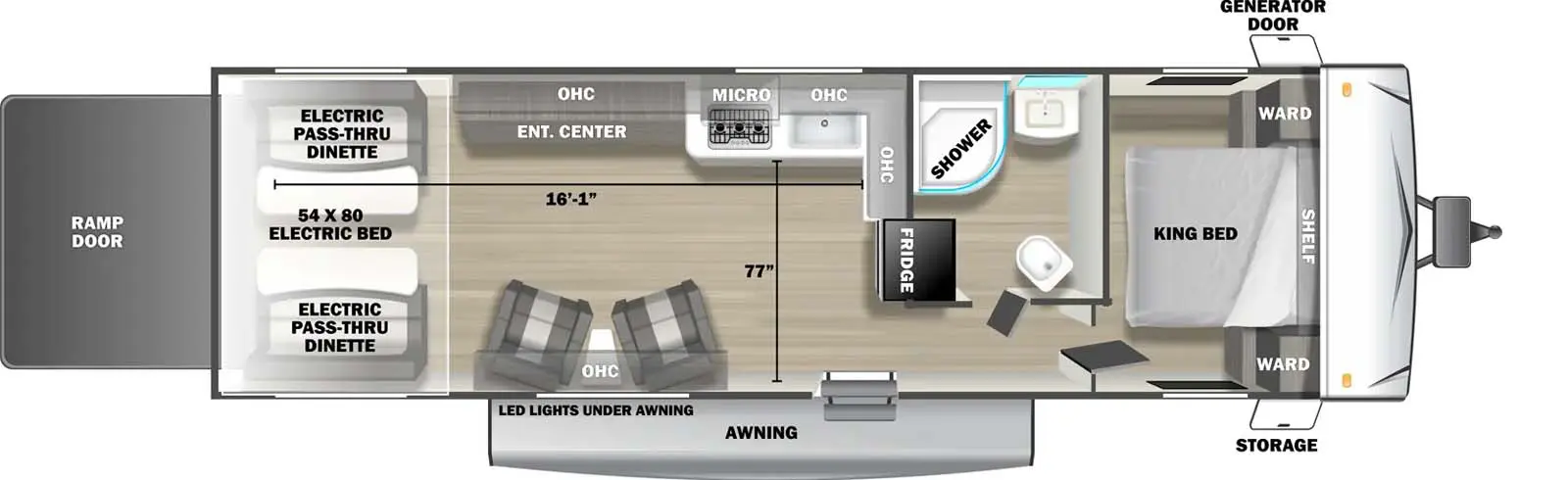 2730RLX Floorplan Image